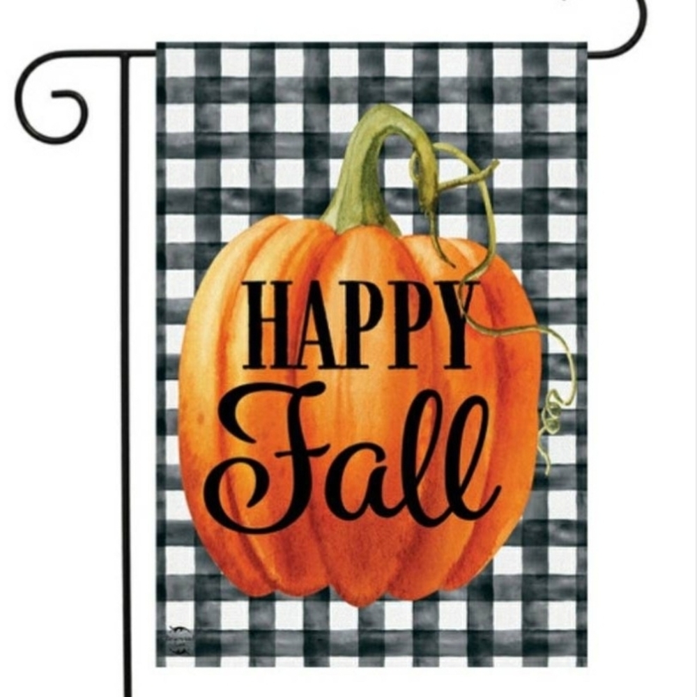 Happy Fall Pumpkin Garden Flag